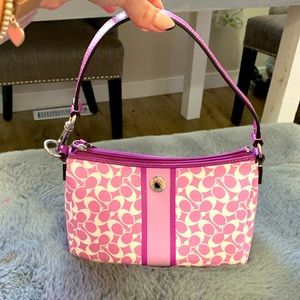 Pink Coach Purse